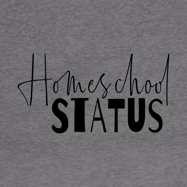 Homeschool status, unschool, worldschool, by Cargoprints